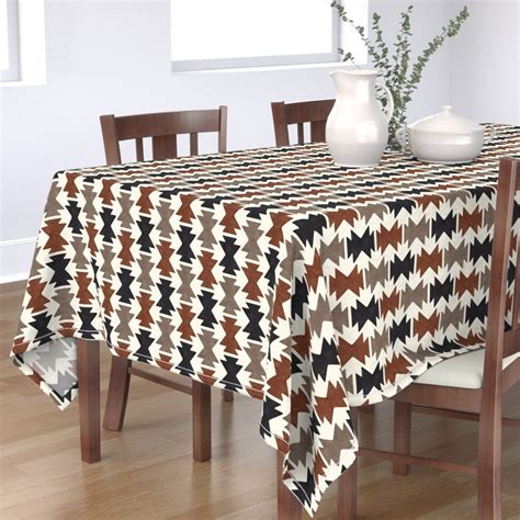 Geometric Tablecloth Boho Geometric by Littlearrowdecor - Etsy