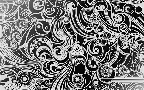 Black and White Swirl Wallpaper - WallpaperSafari