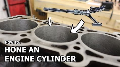 How To: HONE AN ENGINE CYLINDER - YouTube