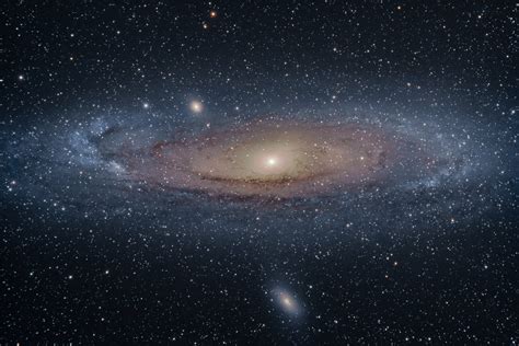 I took a picture of the Andromeda Galaxy through my telescope. It ...