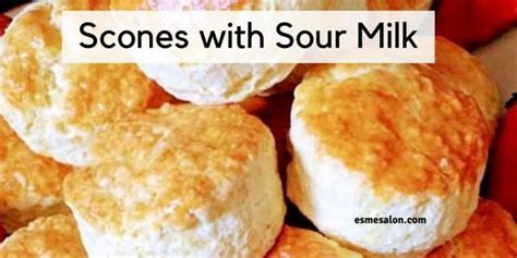 Scones with Sour Milk