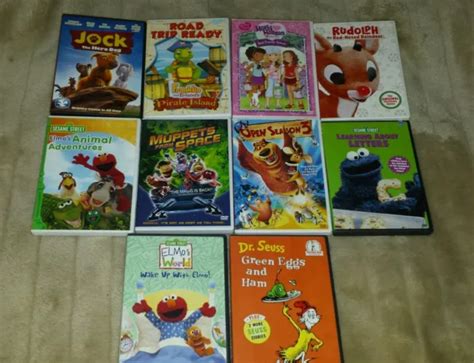 SESAME STREET ELMO and various Kids DVD lot £20.86 - PicClick UK