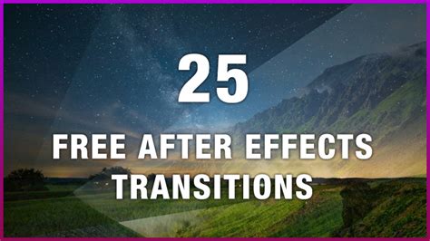 Free Template Transition After Effect - FREE PRINTABLE TEMPLATES