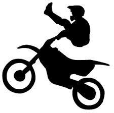 dirt bike stencil - Google Search | Dirt bike birthday, Art wall kids ...