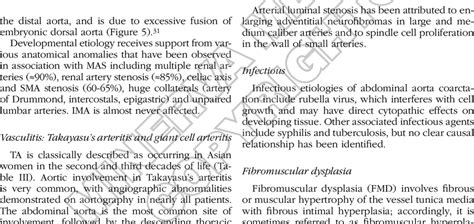 -Embryology of abdominal aorta: fusion of dorsal aorta about 25 th day ...