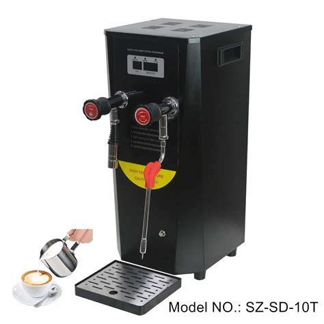 Commercial Steam Milk Foam Machine Electric Milk Frother With Water ...