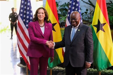 Kamala Harris Starts Africa Tour In Ghana, Announces Security Aid | IBTimes