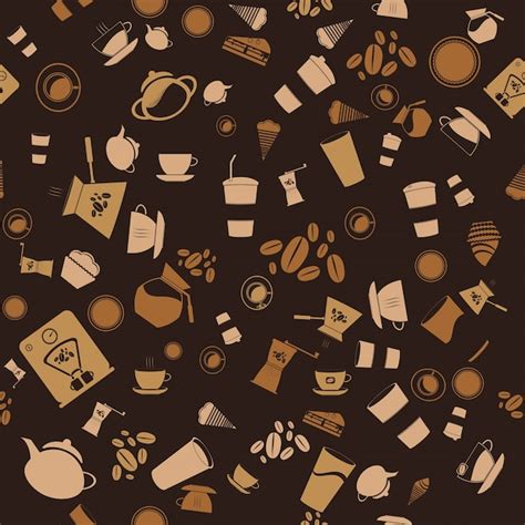 Coffee Pattern Images - Free Download on Freepik