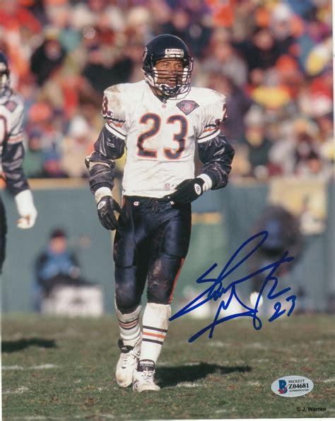 SHAUN GAYLE Signed Chicago BEARS 8x10 PHOTO w/ Beckett COA | Autographia