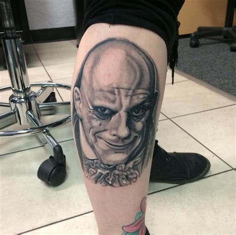 Uncle Fester Portrait by Jared Blue: TattooNOW