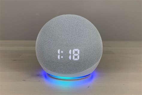 Amazon Echo Dot (4th gen) with Clock review: The clock-equipped Echo ...