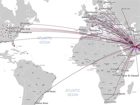 Speziell Kolibri Plaudern qatar airways route map asia Überschuss ...