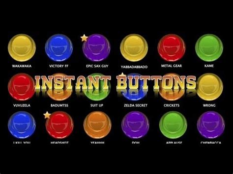 Instant Buttons: Collection of funny sounds you can use in your day by ...