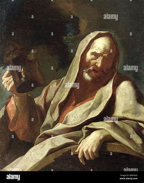 Diogenes with lantern hi-res stock photography and images - Alamy