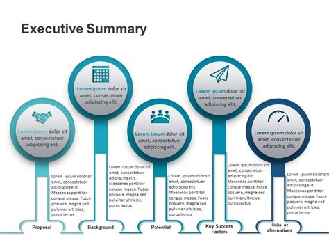 Executive Summary Ppt Template