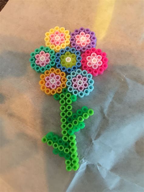 Flower Perler Bead Designs at Design