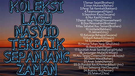 Lagu nasyid terbaik sepanjang zaman - gaswfindyour