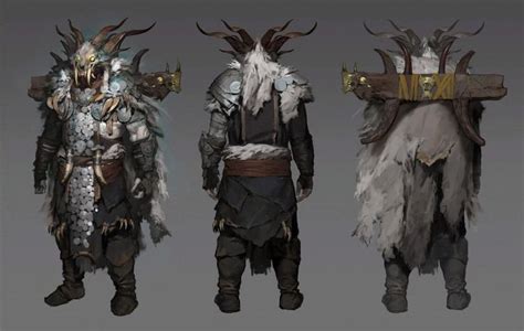 Druid Legendary Armor Artwork - Diablo IV Art Gallery | Druid, Fantasy ...