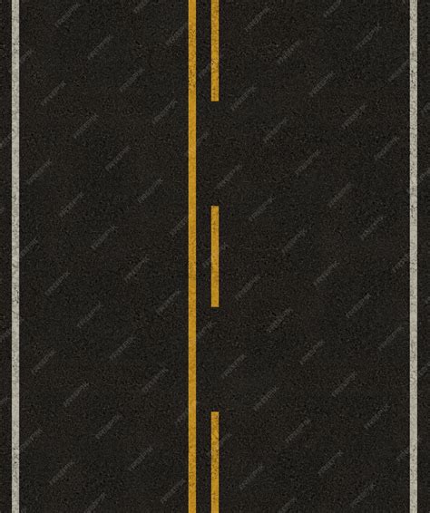 Premium Photo | Road markings on asphalt Road surface markings