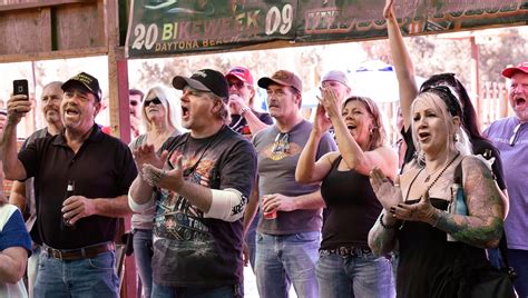 Cheers and jeers as Trump supporters gather to witness history