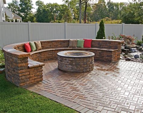 Paver Patio Fire Pit Designs | Fire Pit Design Ideas