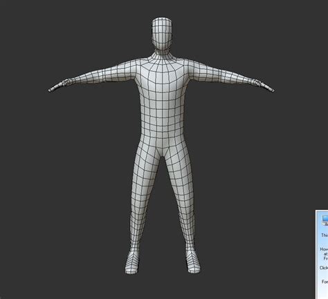 3d Model Low Poly Base Human Male Character Asset | Free Hot Nude Porn ...