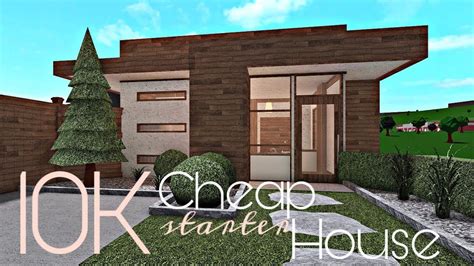 BLOXBURG: 10K CHEAP STARTER HOUSE | NO-GAMEPASS | Building a small ...