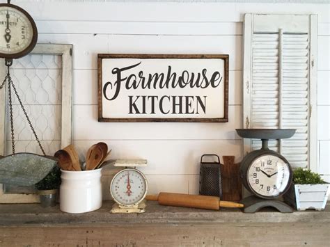 Farmhouse Kitchen Sign - Etsy