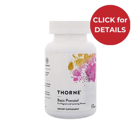 Product: Thorne Prenatal Multivitamin - Nutrition World