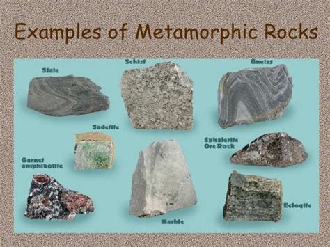 The three main categories of rocks