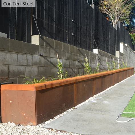 Corten Retaining Walls - www.cor-ten-steel.com