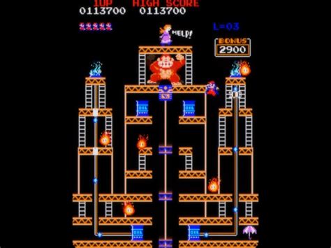 Arcade Donkey Kong II Jumpman Returns - YouTube