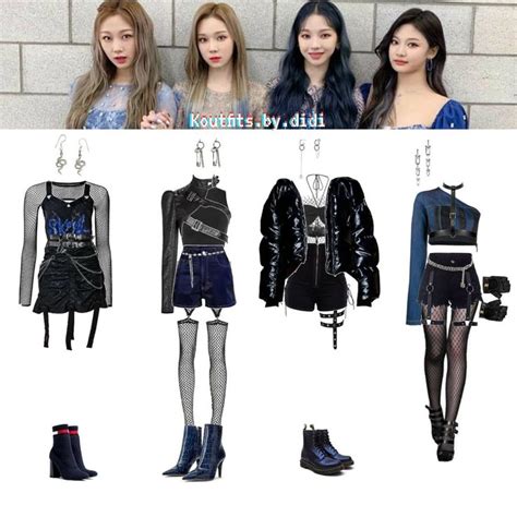 kpop inspired outfits on Instagram: "#qotd which outfit is your fav? 🕸 ...