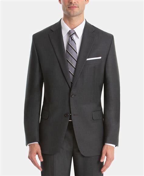 Lauren Ralph Lauren Men's UltraFlex Classic-Fit Wool Suit Jacket - Macy ...