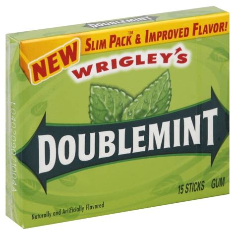 Wrigley's Doublemint Gum Slim Pack Single Pack