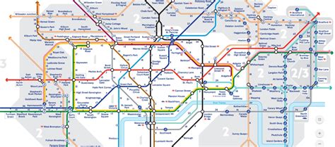 Walking Tube Map | New TfL Map Shows The Distances Between Stations