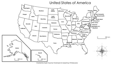 Us Map with States Labeled Printable New United States Map Label ...