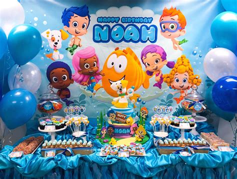 Bubble Guppies Party Decoration (Credit: Pinterest) | Download Hundreds ...