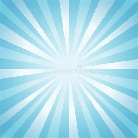 Abstract Soft Light Blue Rays Background. Vector Stock Vector ...