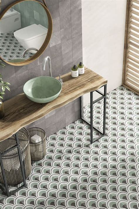 The Marina tile from Dune's Berlin collection provides a striking ...