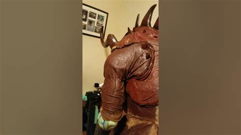 Deathclaw cosplay 94% complete - YouTube