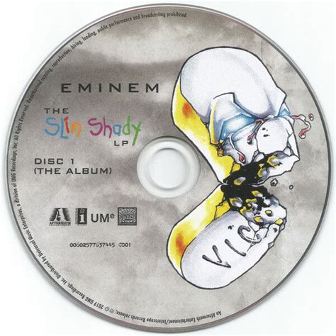 The slim shady lp by Eminem, CD with blancamusic - Ref:122126151