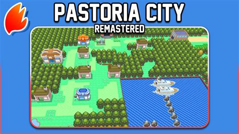 Pastoria City/Solaceon Town (Day): Remaster Pokémon Diamond, Pearl ...