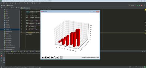 David Alejandro Mendoza Martínez: Gráfico de barras 3D