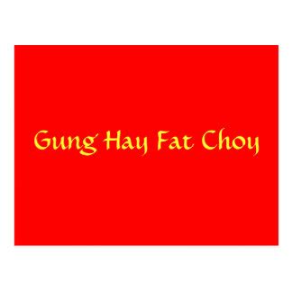 Gung Hay Fat Choy Postcards, Gung Hay Fat Choy Post Card Templates