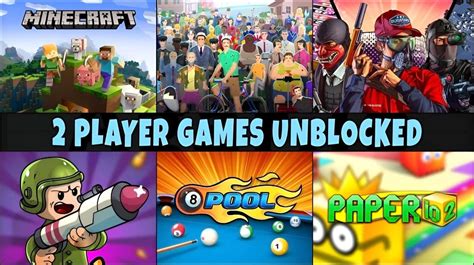 120 Best 2 Player Games Unblocked - Fun and Play With Friends Online