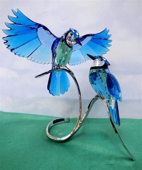 BLUE JAYS 2013 SWAROVSKI CRYSTAL BIRDS ON BRANCH #1176149 in ...