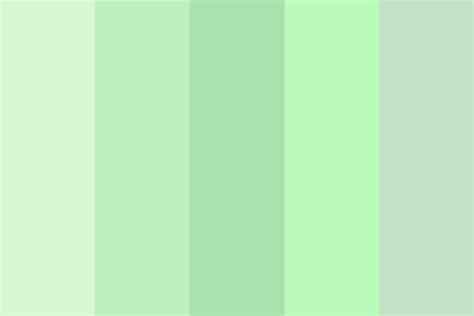 Matcha Green Color Palette