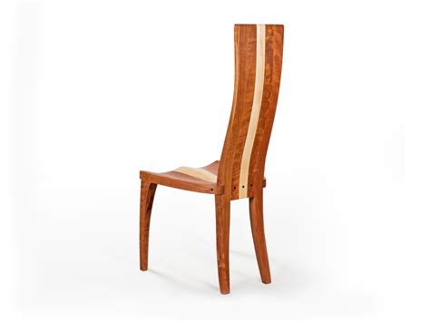 "Gazelle High Back" Chair with Stripe - Nathan Hunter Design