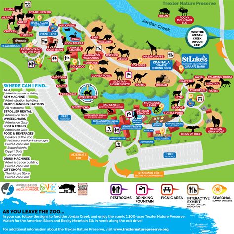 Zoo Map - Lehigh Valley Zoo